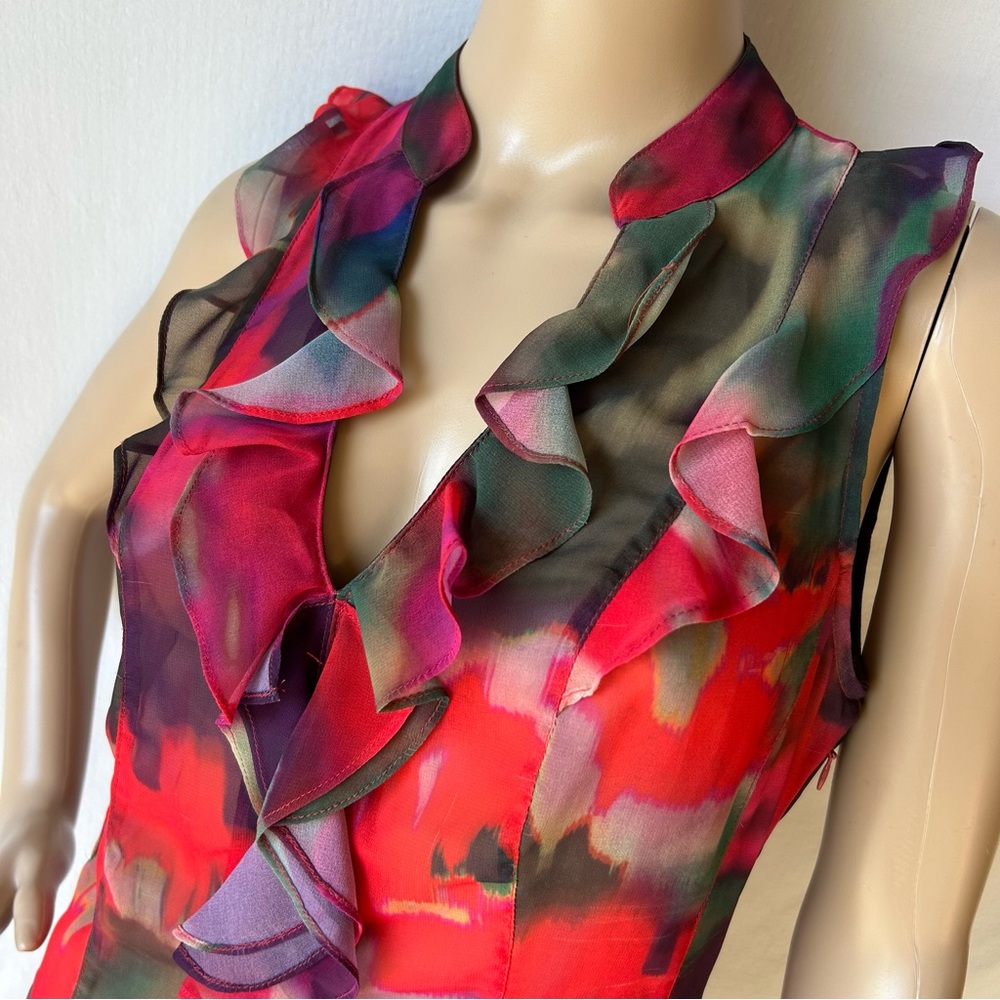 Multicolor Ruffled Express Top - Picture 2 of 9